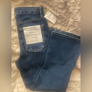 NWT - Good American Always Fit Cropped BootCut